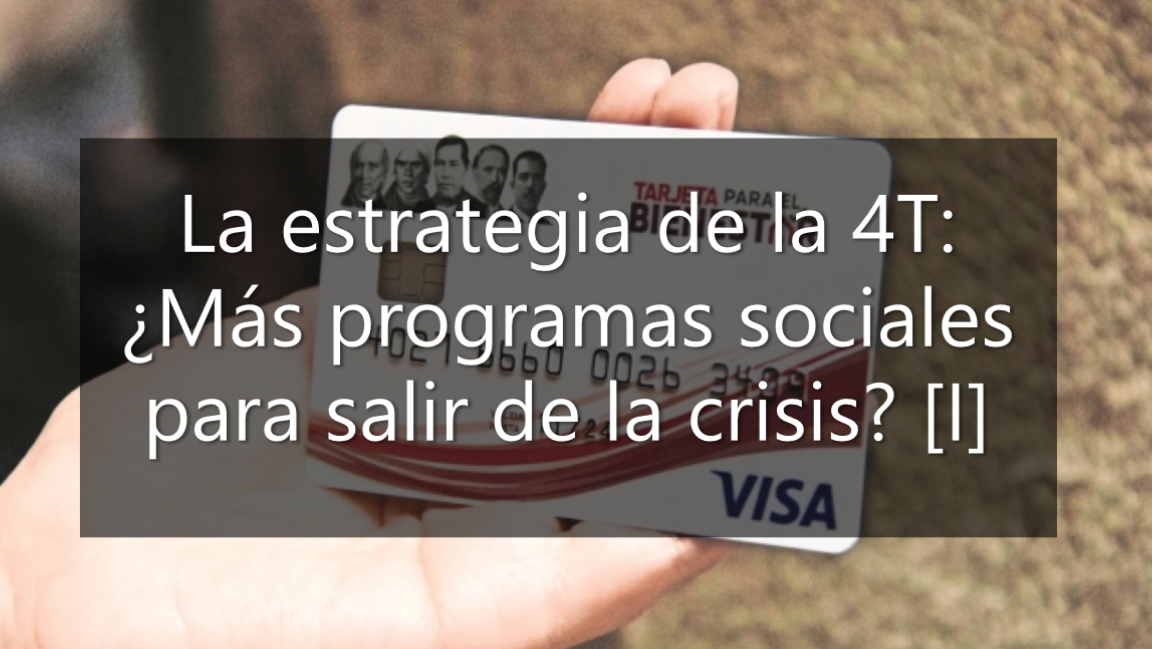 La estrategia de la 4T: ¿Más programas sociales para salir de la crisis? [I]