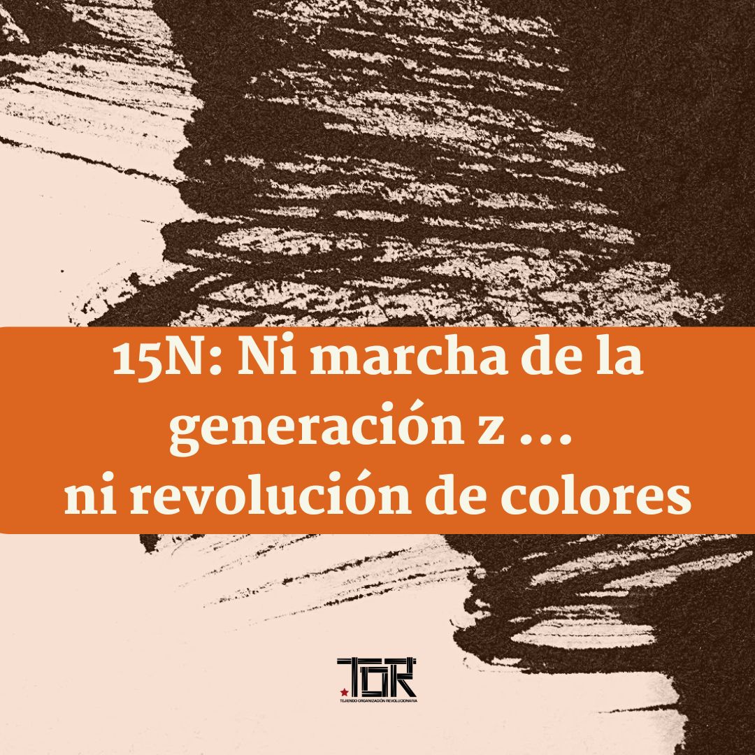 Ni marcha de la generación z, ni revolución de colores